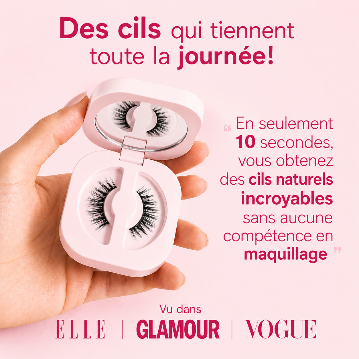 Faux Cils Magnétiques sans colle