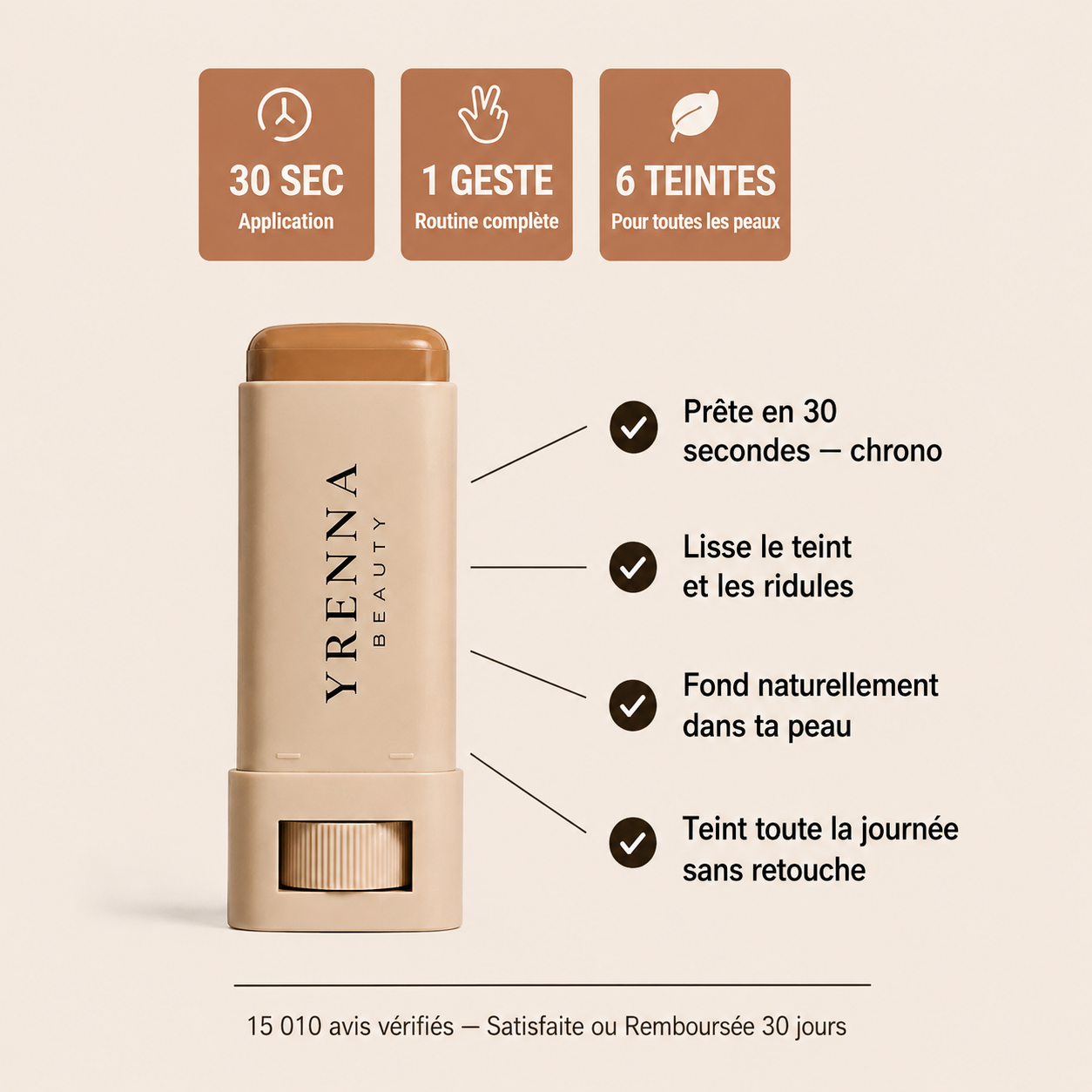 Baume Teinté YRENNA